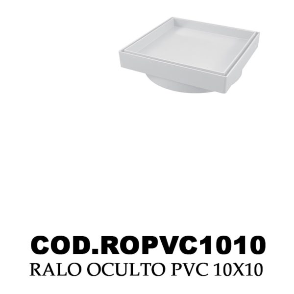 Ralo Oculto Quadrado Pvc - Image 4