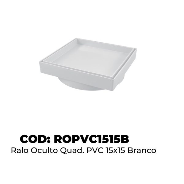 Ralo Oculto Quadrado Pvc - Image 8