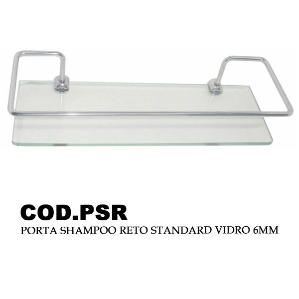 Porta Shampoo Standard Vidro