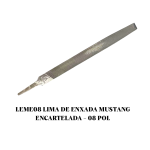 Lima de Enxada Mustang Encartelada - 8”